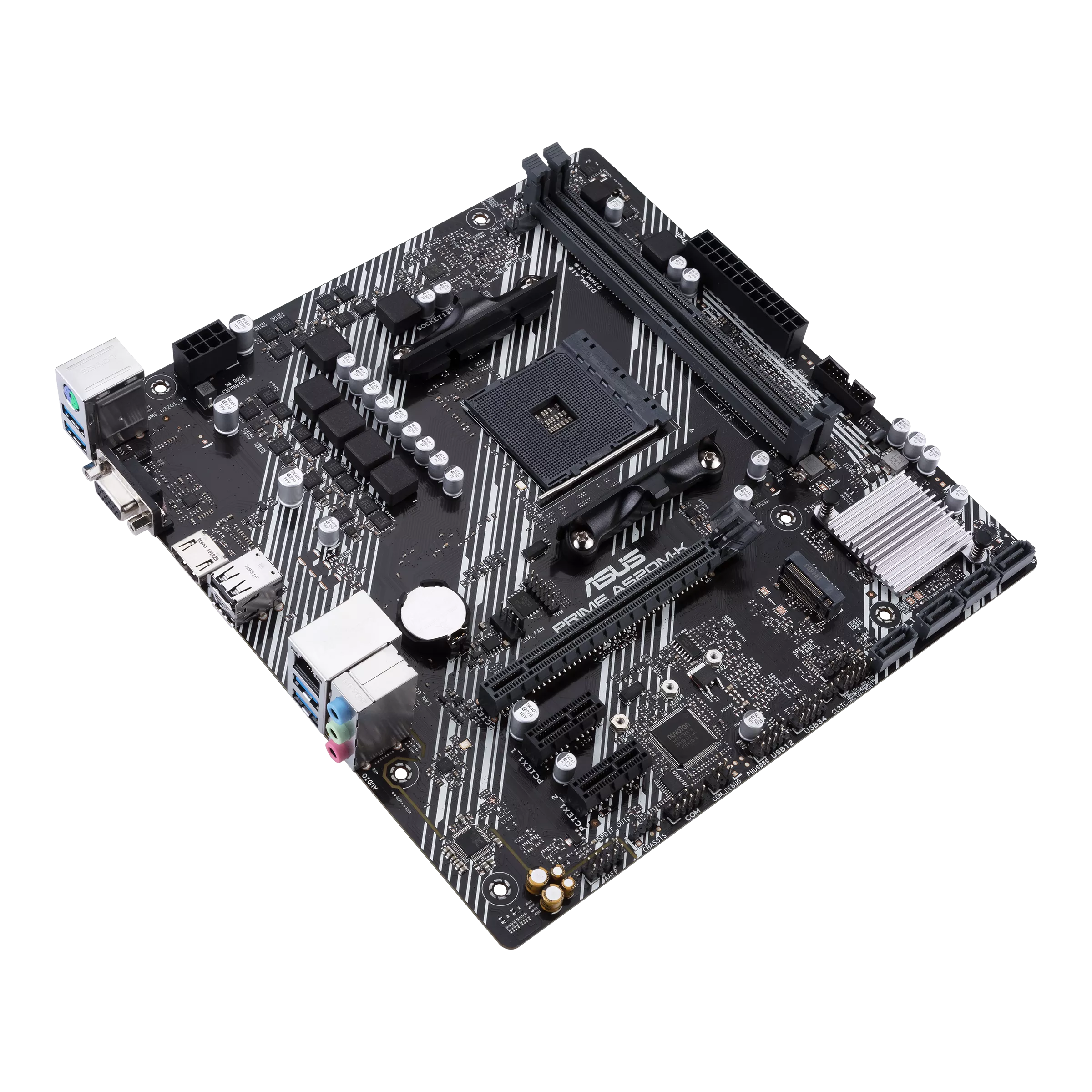 ASUS Motherboard PRIME A520M-K-CSM M-ATX & M.2 support ASUS Motherboard PRIME A520M-K-CSM M-ATX & M.2 support